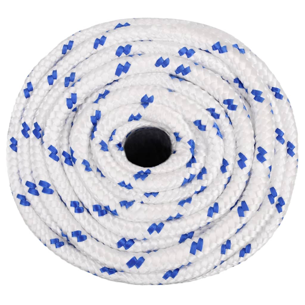 fehér polipropilén hajókötél 18 mm 25 m