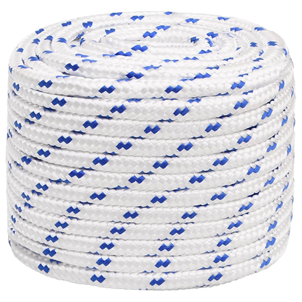 fehér polipropilén hajókötél 18 mm 100 m