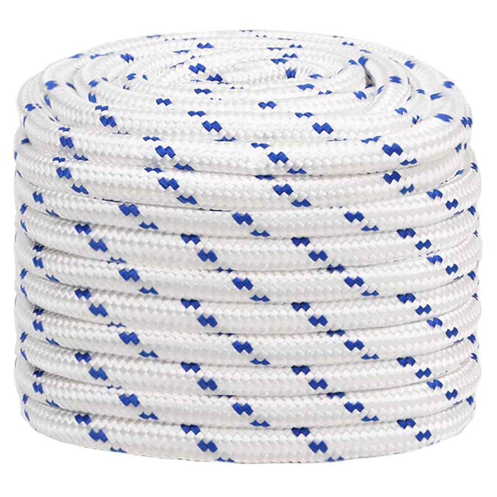 fehér polipropilén hajókötél 20 mm 25 m