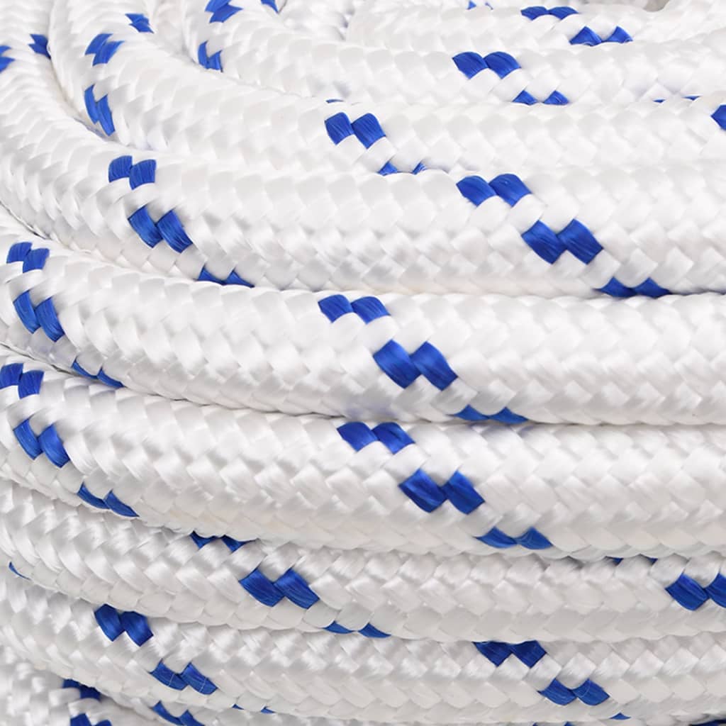 fehér polipropilén hajókötél 20 mm 25 m