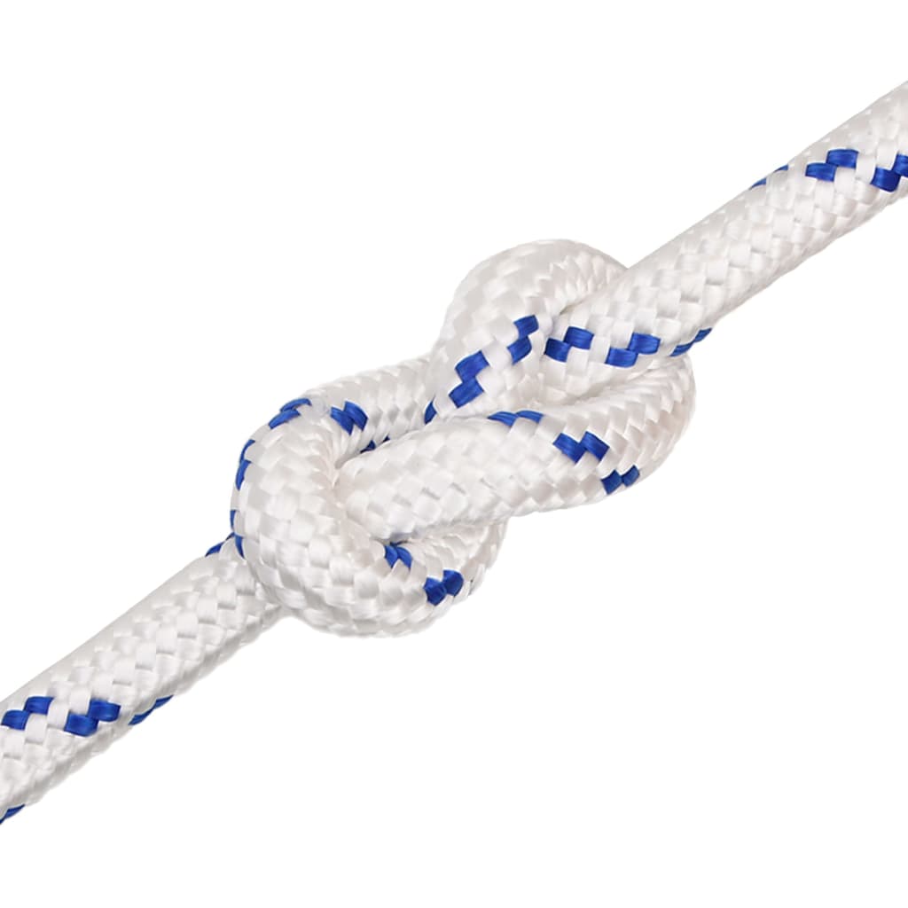 fehér polipropilén hajókötél 20 mm 25 m