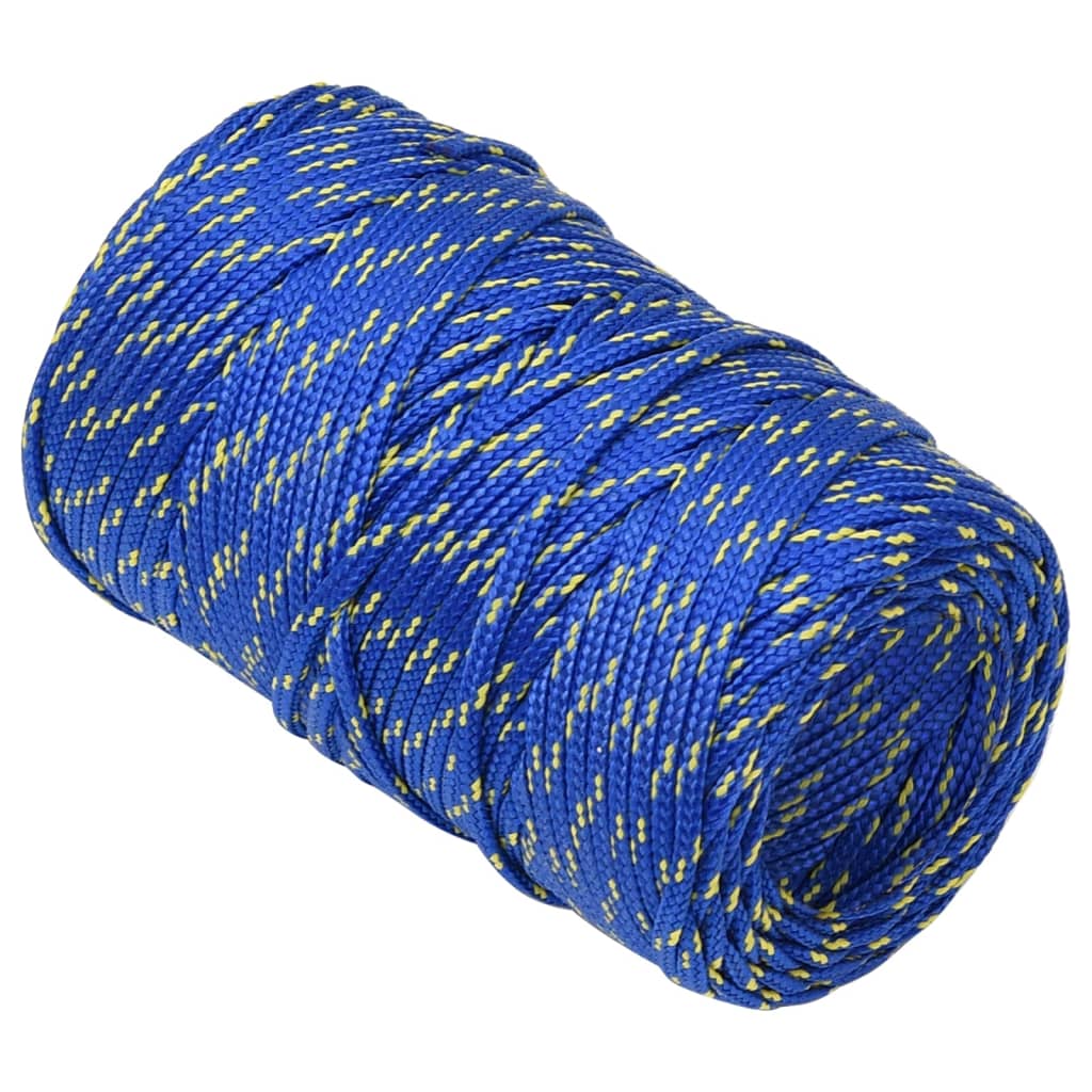 kék polipropilén hajókötél 2 mm 500 m