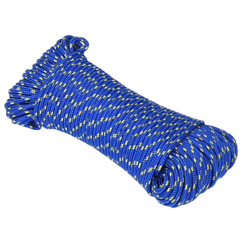 kék polipropilén hajókötél 4 mm 25 m