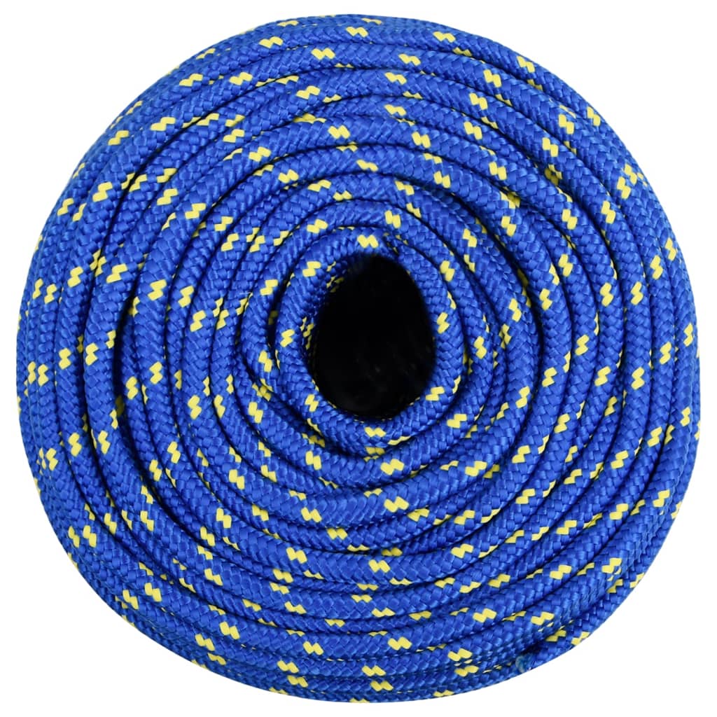 kék polipropilén hajókötél 10 mm 25 m
