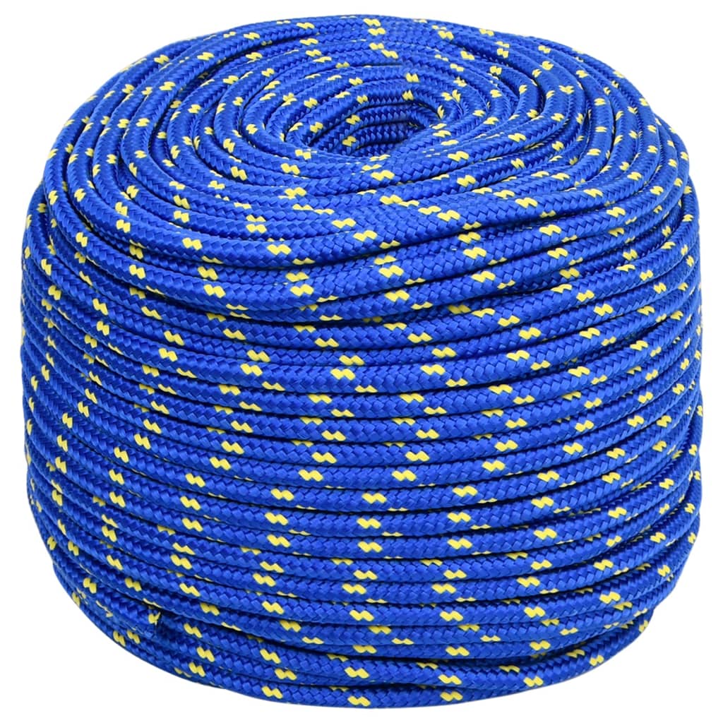 kék polipropilén hajókötél 10 mm 100 m