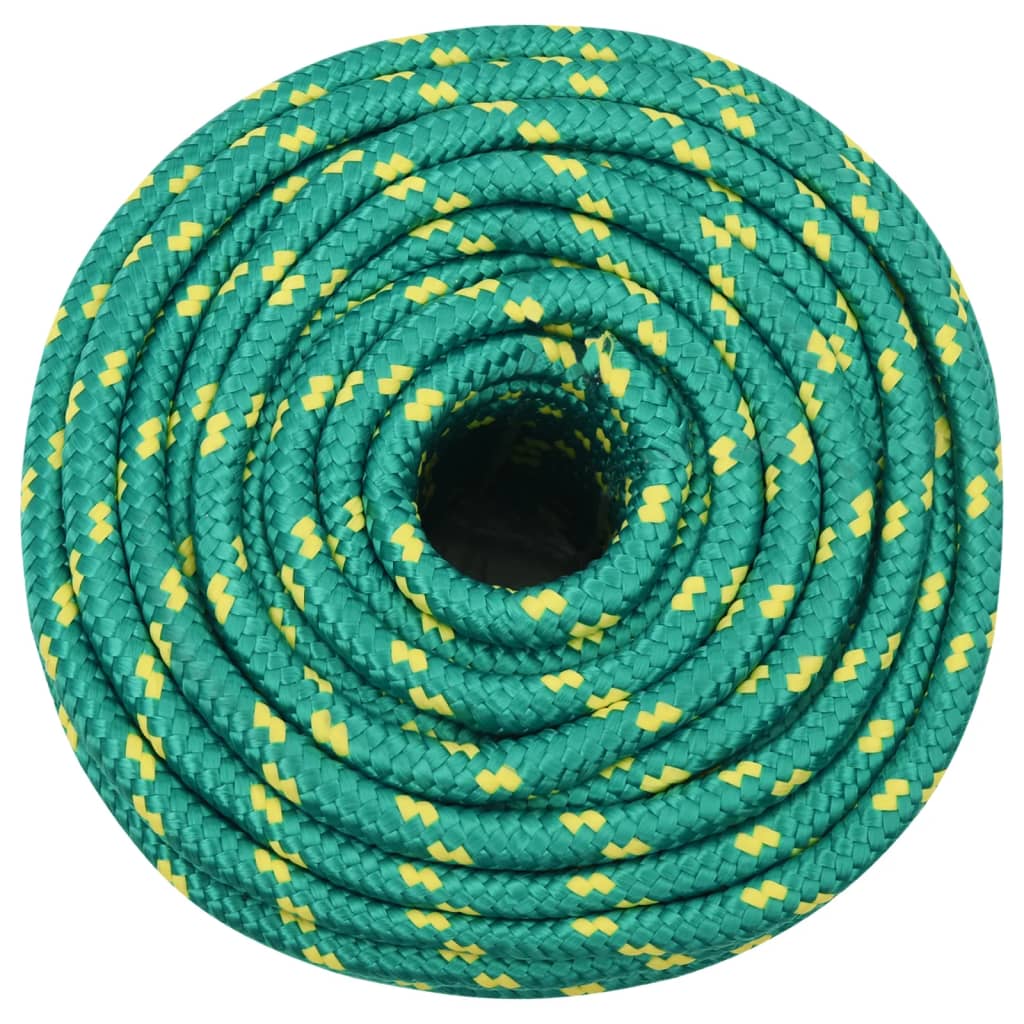 zöld polipropilén hajókötél 12 mm 25 m