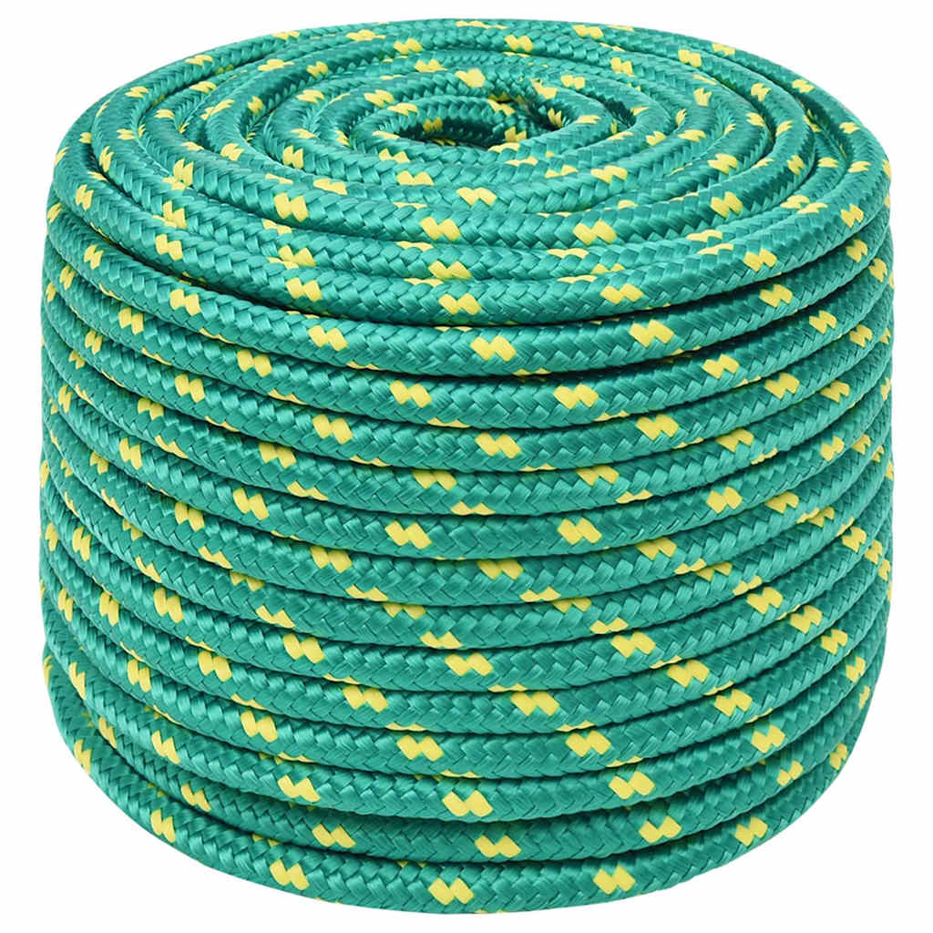 zöld polipropilén hajókötél 12 mm 50 m