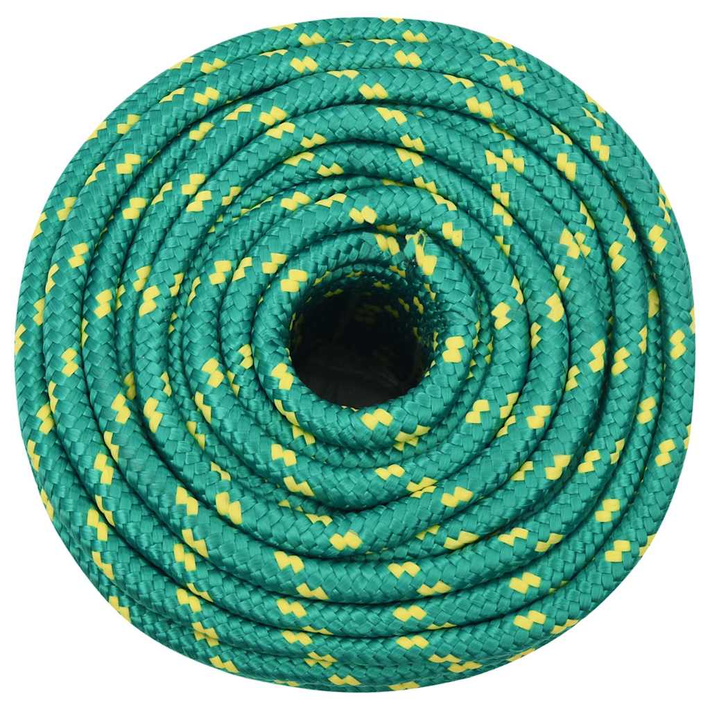 zöld polipropilén hajókötél 12 mm 50 m