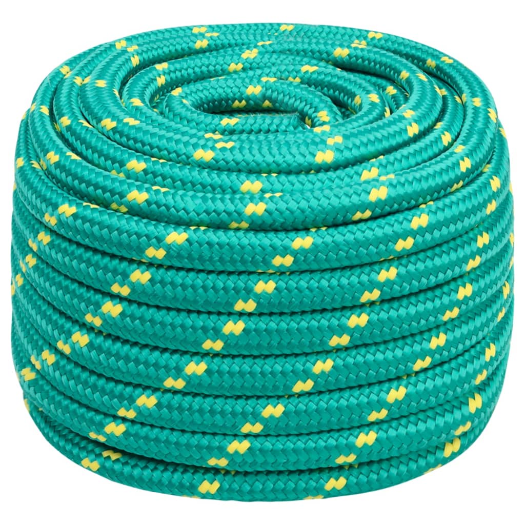 zöld polipropilén hajókötél 20 mm 25 m