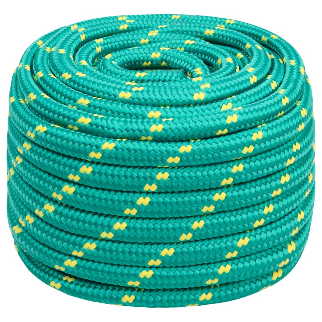zöld polipropilén hajókötél 20 mm 50 m