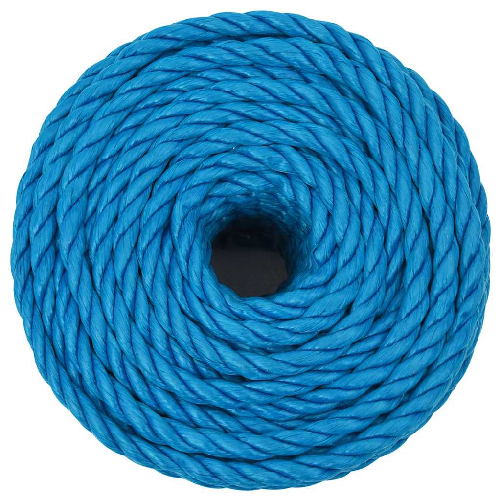 kék polipropilén munkakötél 10 mm 50 m