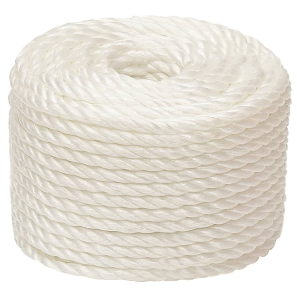 fehér polipropilén munkakötél 14 mm 50 m