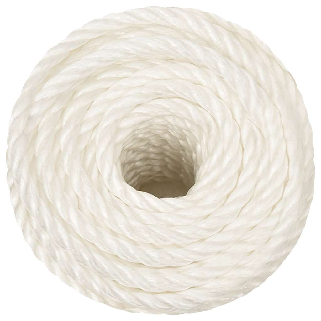 fehér polipropilén munkakötél 16 mm 250 m