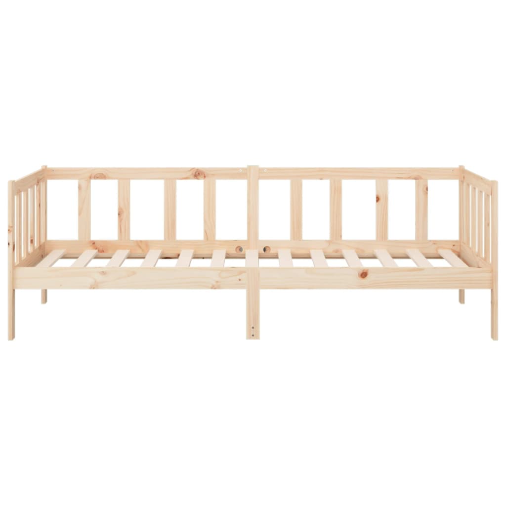 tömör fenyőfa kanapéágy matrac nélkül 90 x 190 cm