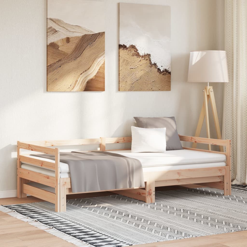 kihúzható nappali ágy matrac nélkül 90x190 cm