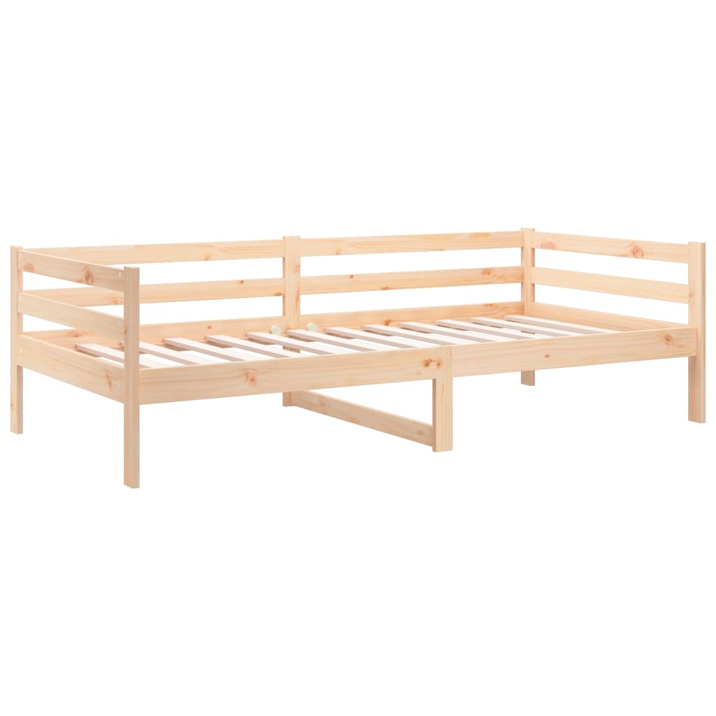 tömör fenyőfa kanapéágy matrac nélkül 80 x 200 cm