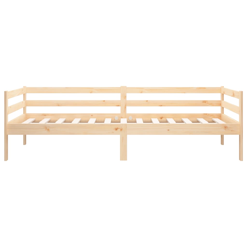 tömör fenyőfa kanapéágy matrac nélkül 80 x 200 cm