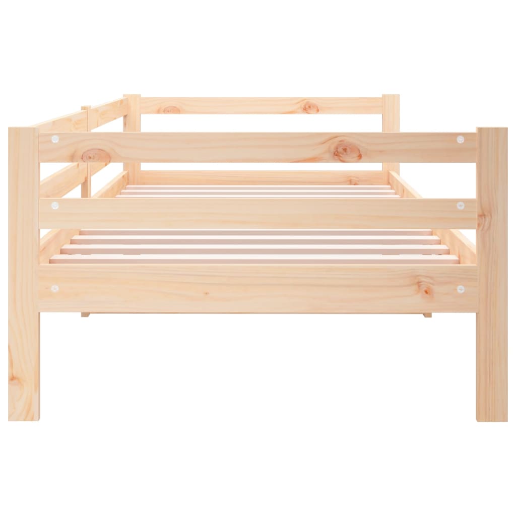 tömör fenyőfa kanapéágy matrac nélkül 80 x 200 cm