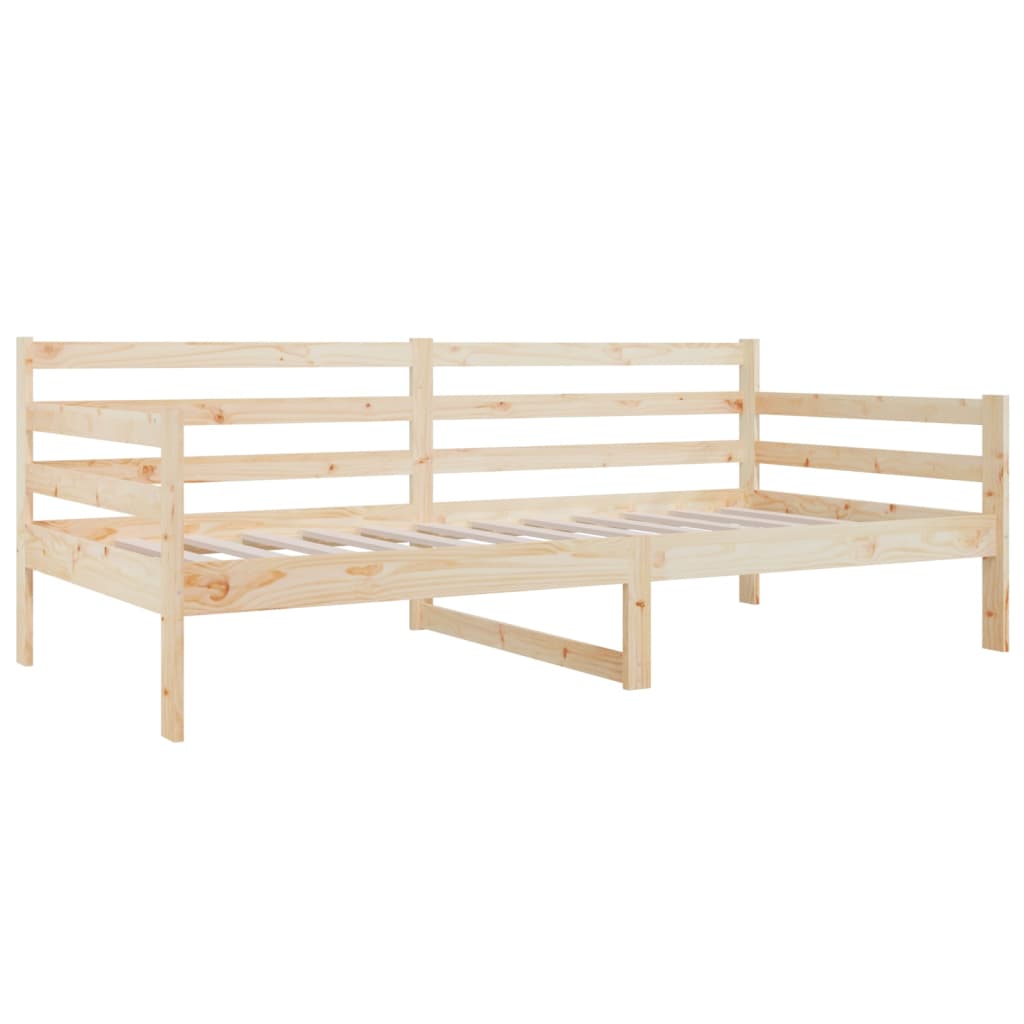 tömör fenyőfa kanapéágy matrac nélkül 80 x 200 cm