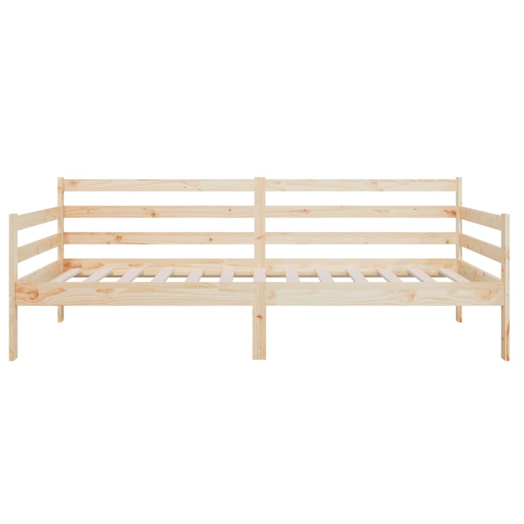 tömör fenyőfa kanapéágy matrac nélkül 80 x 200 cm