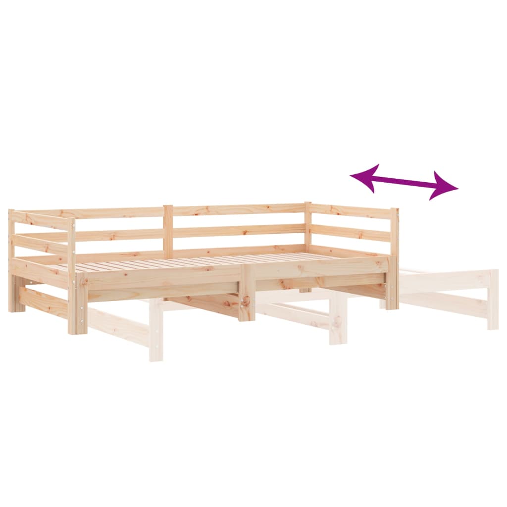 kihúzható nappali ágy matrac nélkül 80x200 cm