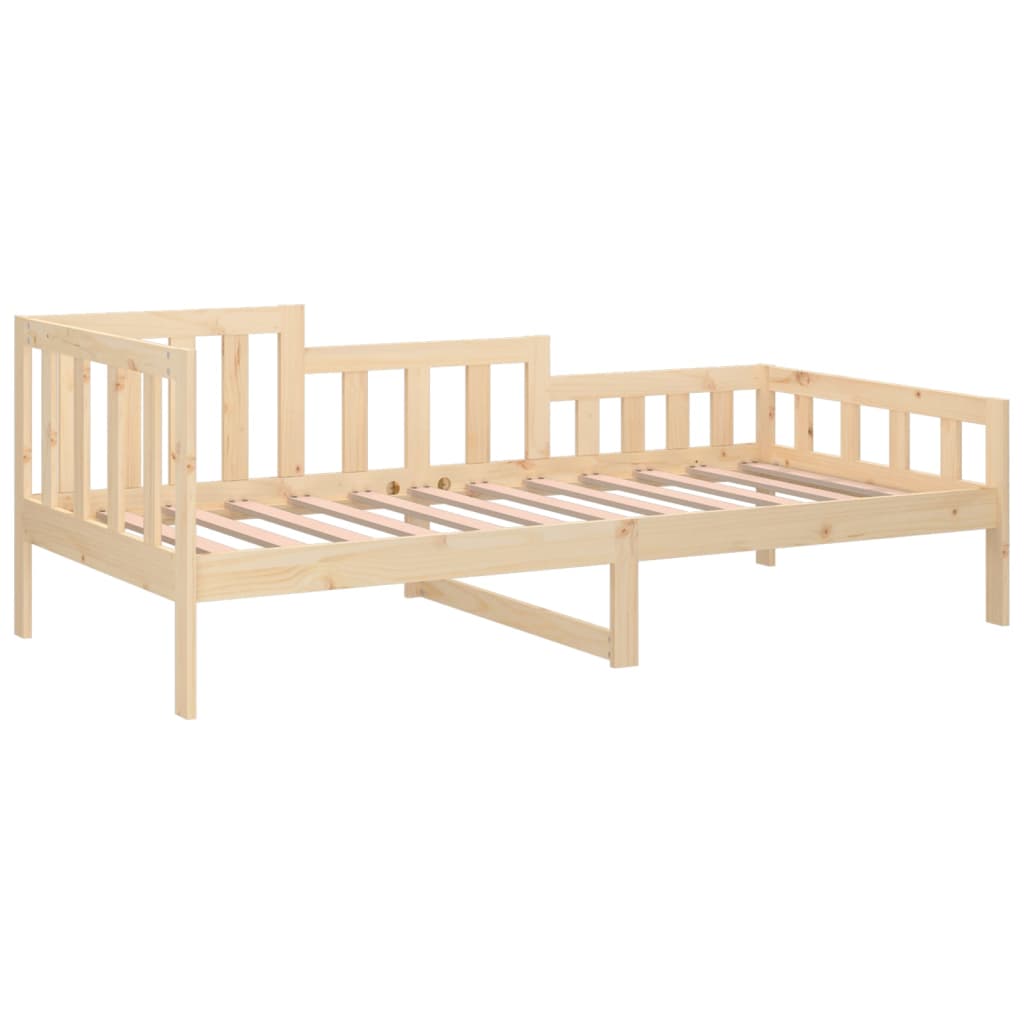 tömör fenyőfa kanapéágy matrac nélkül 80 x 200 cm