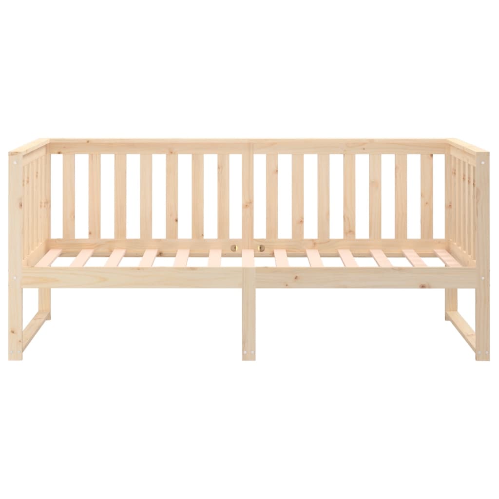 tömör fenyőfa kanapéágy matrac nélkül 80 x 200 cm
