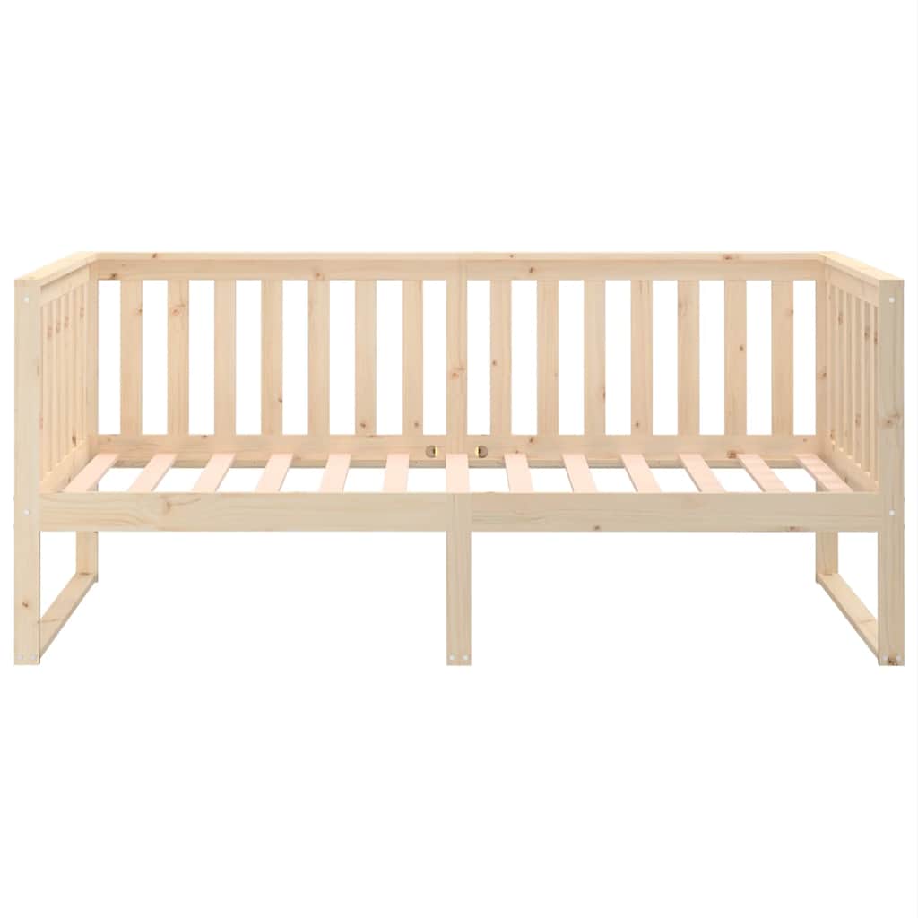 kanapéágy ágy matrac 100x200 cm tömör fa fenyőfa