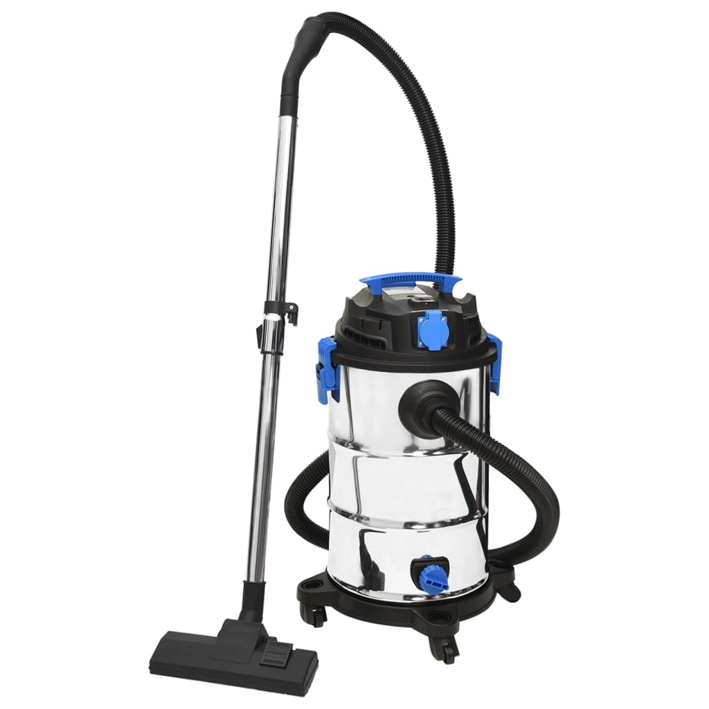ezüstszínű száraz-nedves porszívó 1200 W 30 L