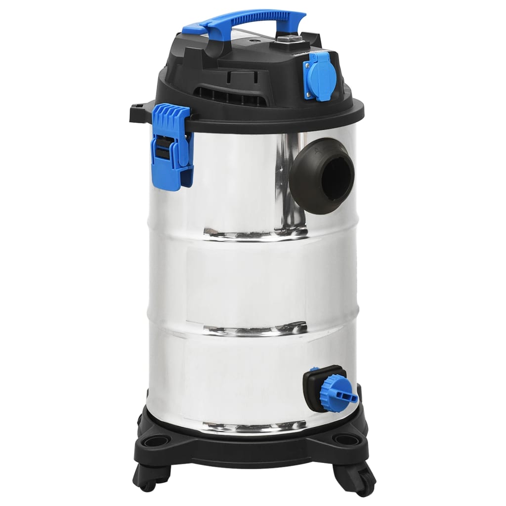 ezüstszínű száraz-nedves porszívó 1200 W 30 L