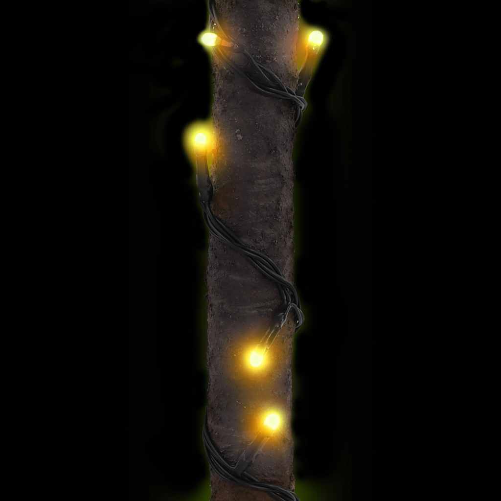 LED-es pálmafa 136 meleg fehér LED-del 220 cm