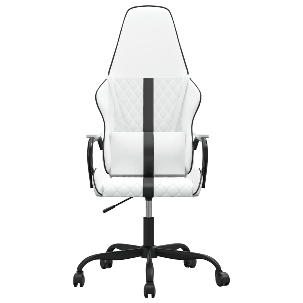 fekete és fehér műbőr masszázsjátékszék