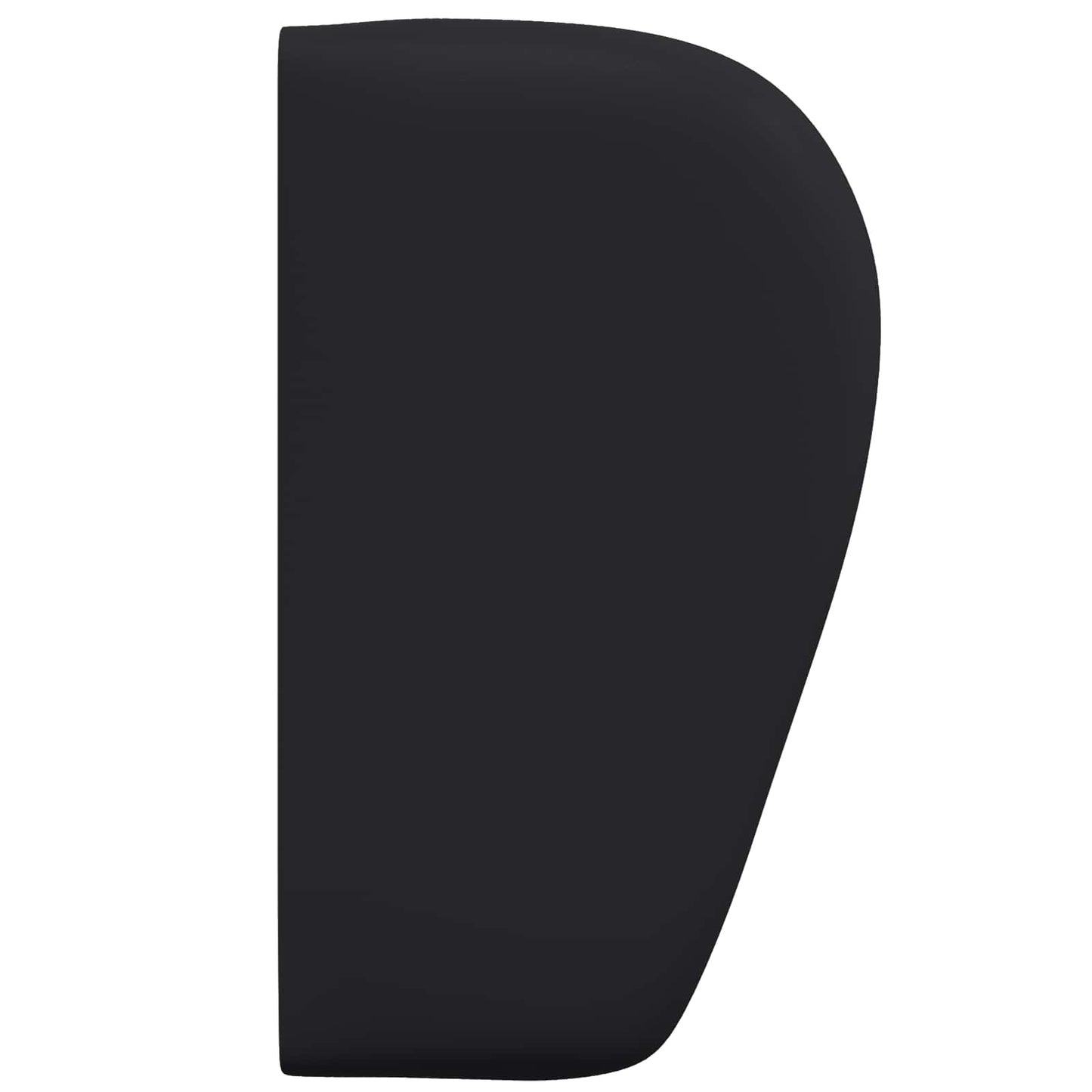 Fejtámla Fül Fekete 40 x 23 x 6 cm PVC