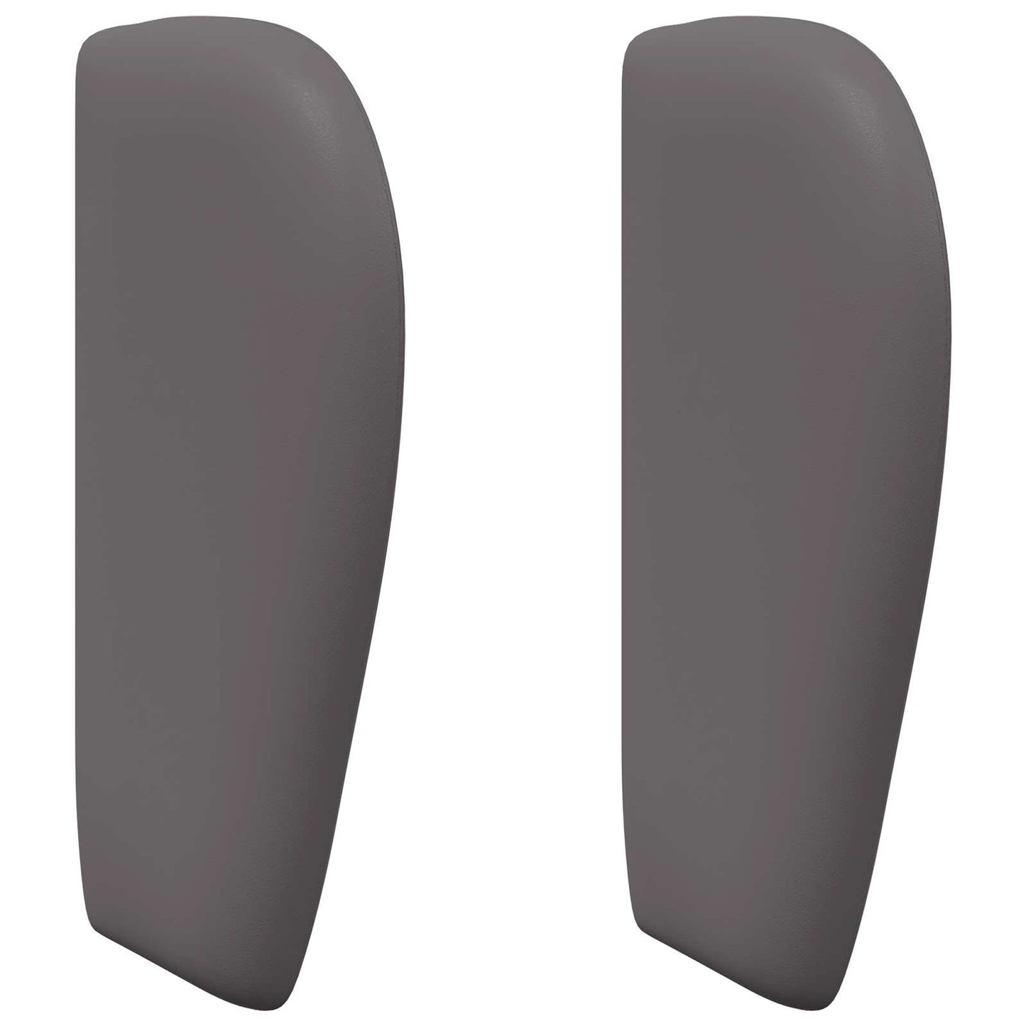 Fejtámla Fül Homályos Szürke 40 x 23 x 6 cm PVC