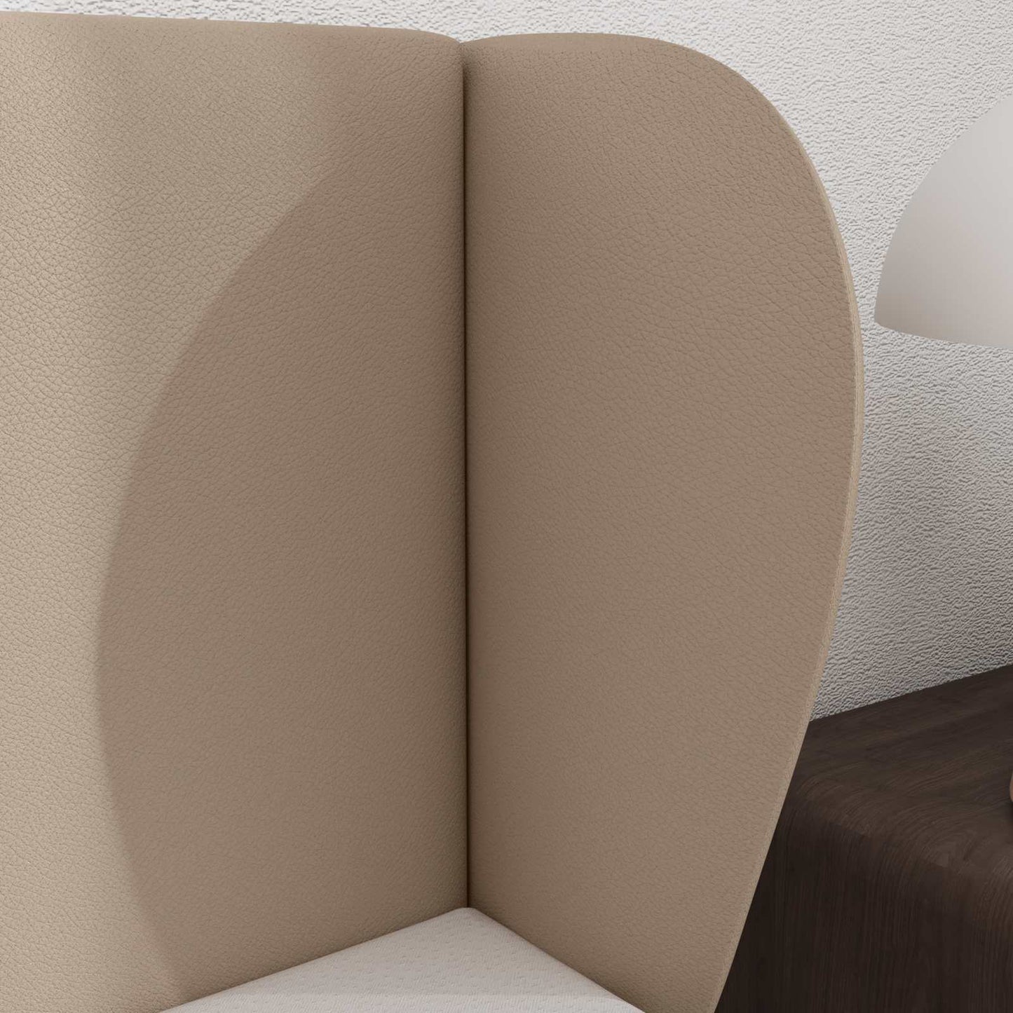 Fejtámla Fül Sárgásbarna 40 x 23 x 6 cm PVC