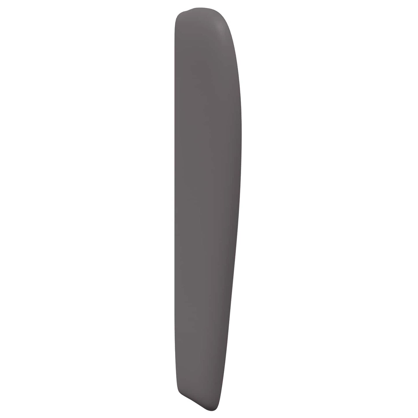 Fejtámla Fül Homályos Szürke 80 x 23 x 6 cm PVC