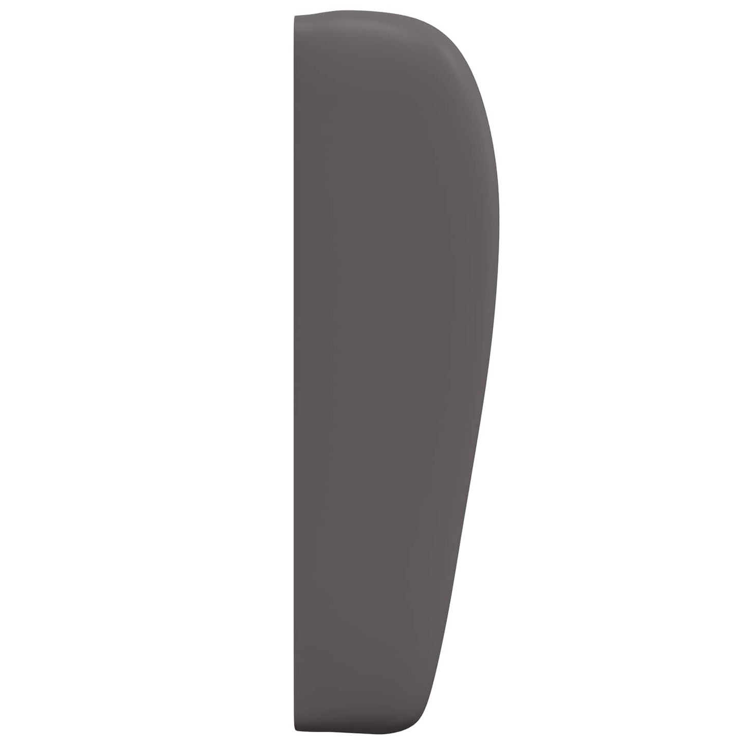 Fejtámla Fül Homályos Szürke 80 x 23 x 6 cm PVC