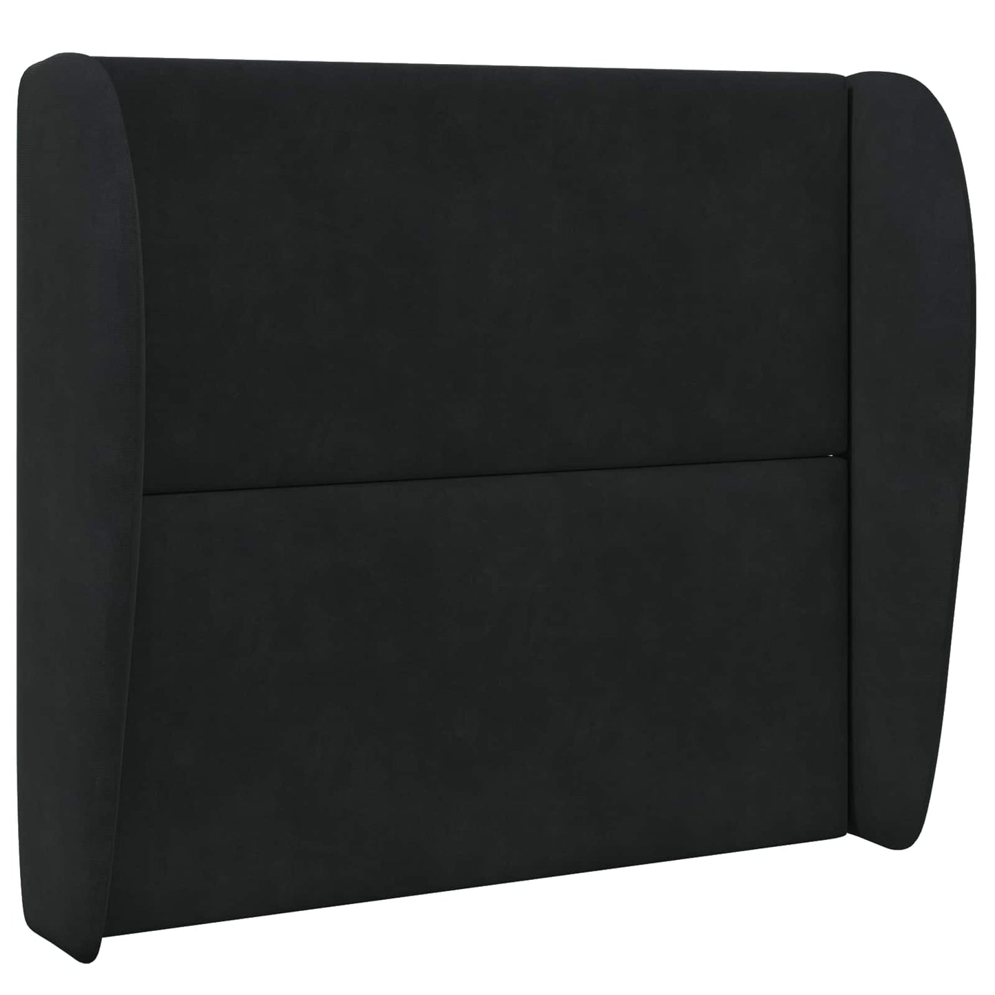 Fejtámla Fül Fekete 80 x 23 x 6 cm Bársony
