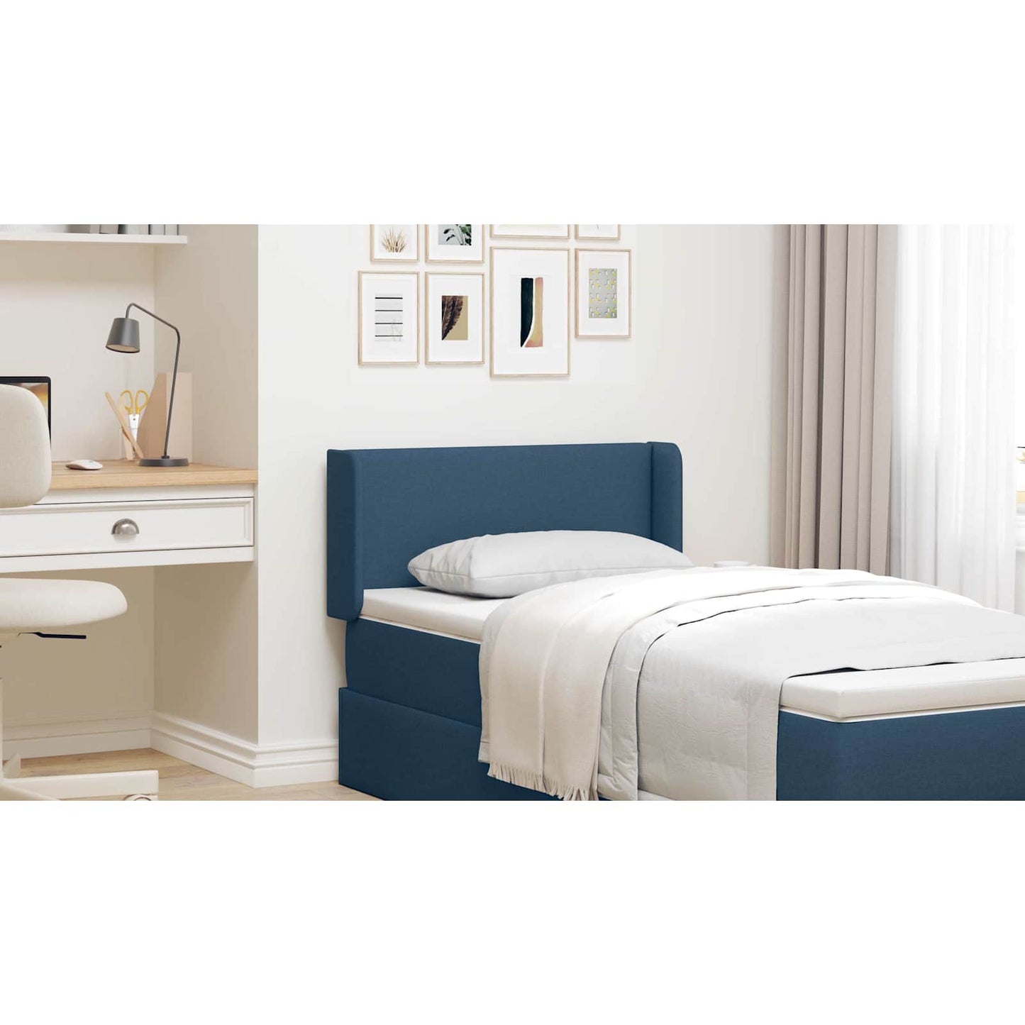 Fejtámla Fül Kék 40,5 x 40,5 x 4 cm szövet