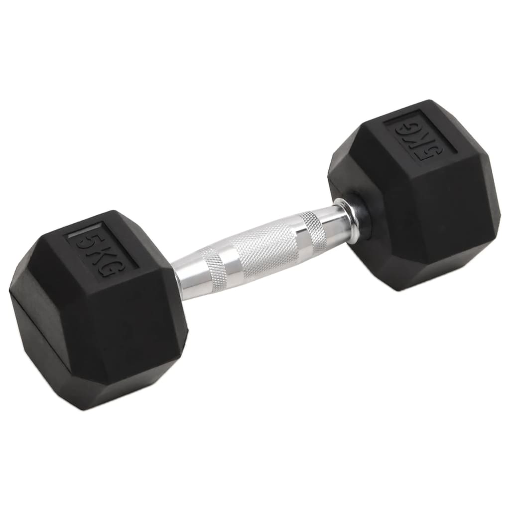 2 db összesen öntöttvas egykezes súlyzó 10 kg