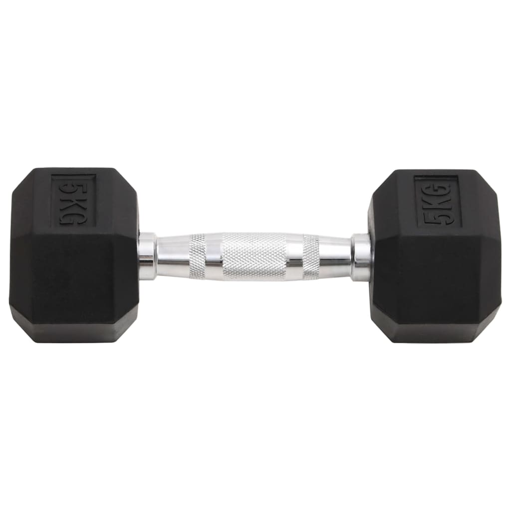 2 db összesen öntöttvas egykezes súlyzó 10 kg