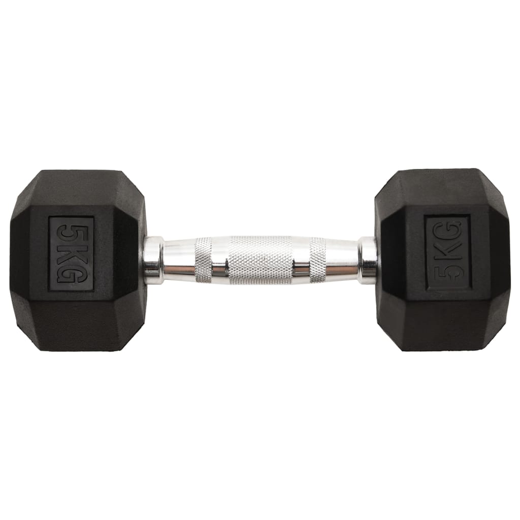 2 db összesen öntöttvas egykezes súlyzó 10 kg