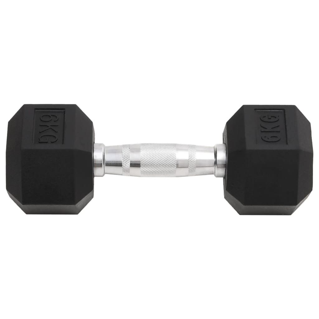 2 db összesen öntöttvas egykezes súlyzó 12 kg