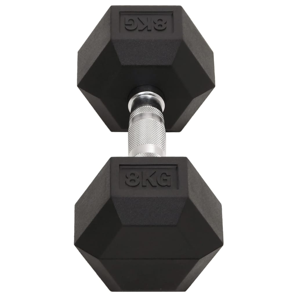 2 db összesen öntöttvas egykezes súlyzó 16 kg