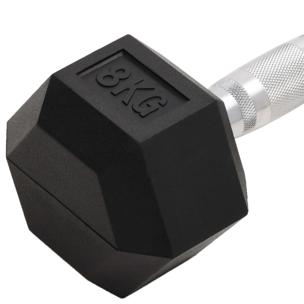 2 db összesen öntöttvas egykezes súlyzó 16 kg