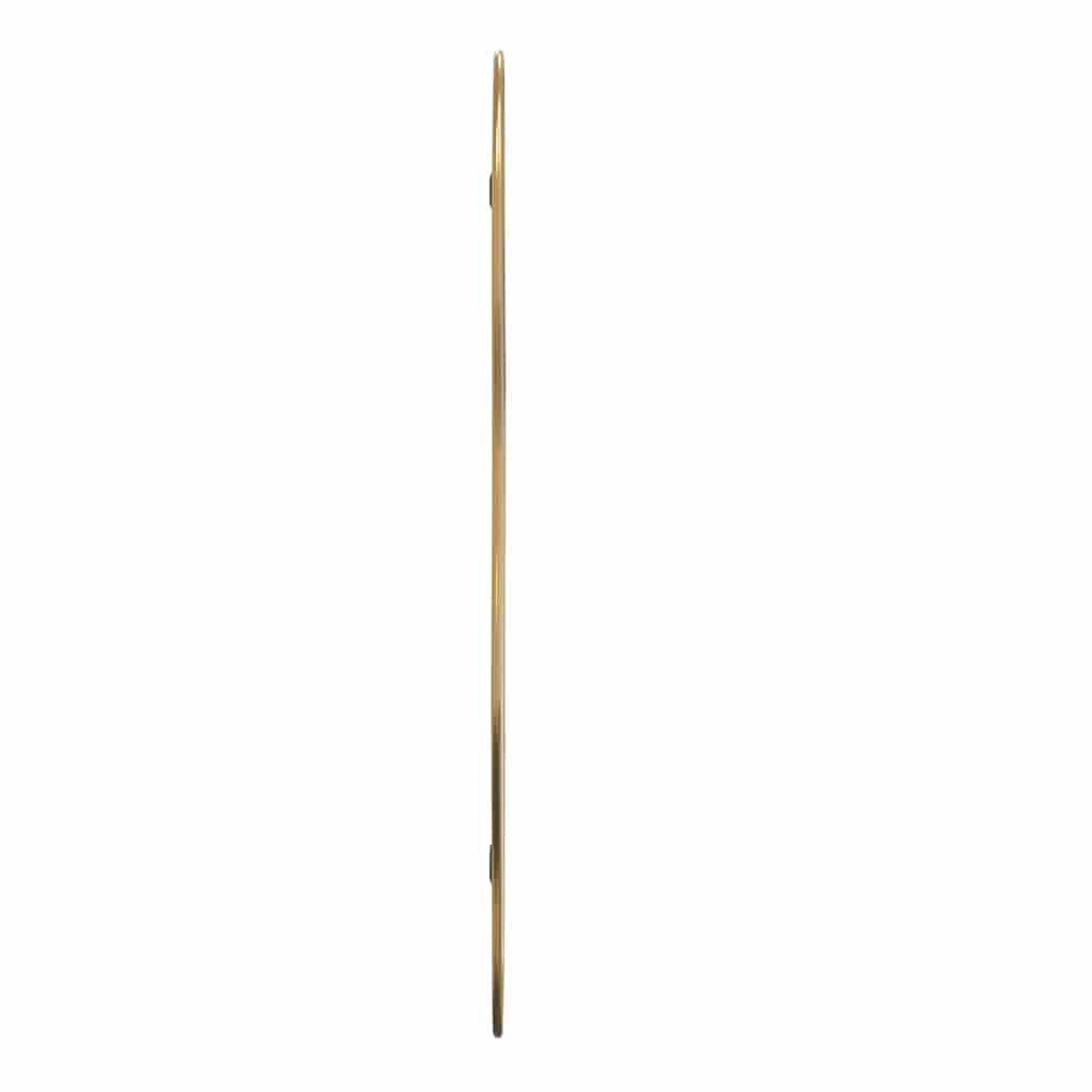 aranyszínű falitükör 60x25 cm