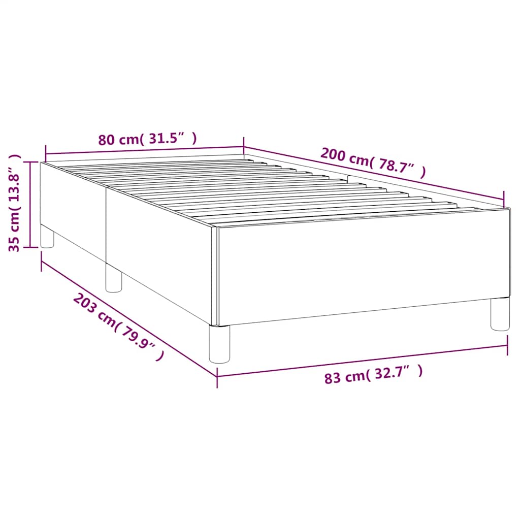 sötétzöld bársony ágykeret matrac nélkül 80 x 200 cm