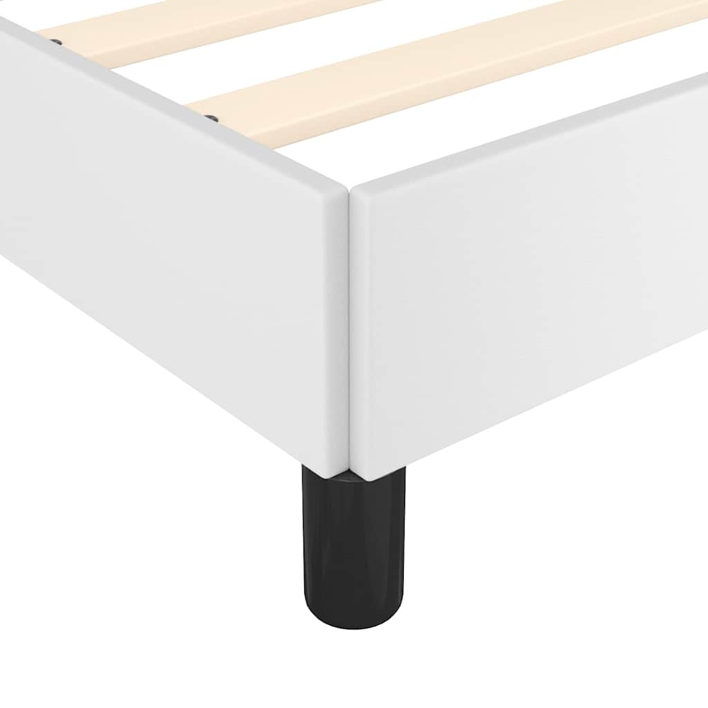fehér ágykeret fejtámlával matrac nélkül 80 x 200 cm
