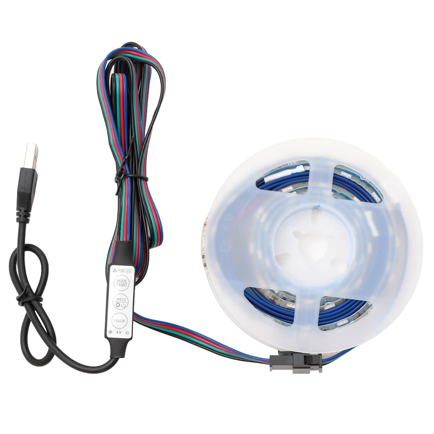 LED szalag 2 db Fekete SMD5050
