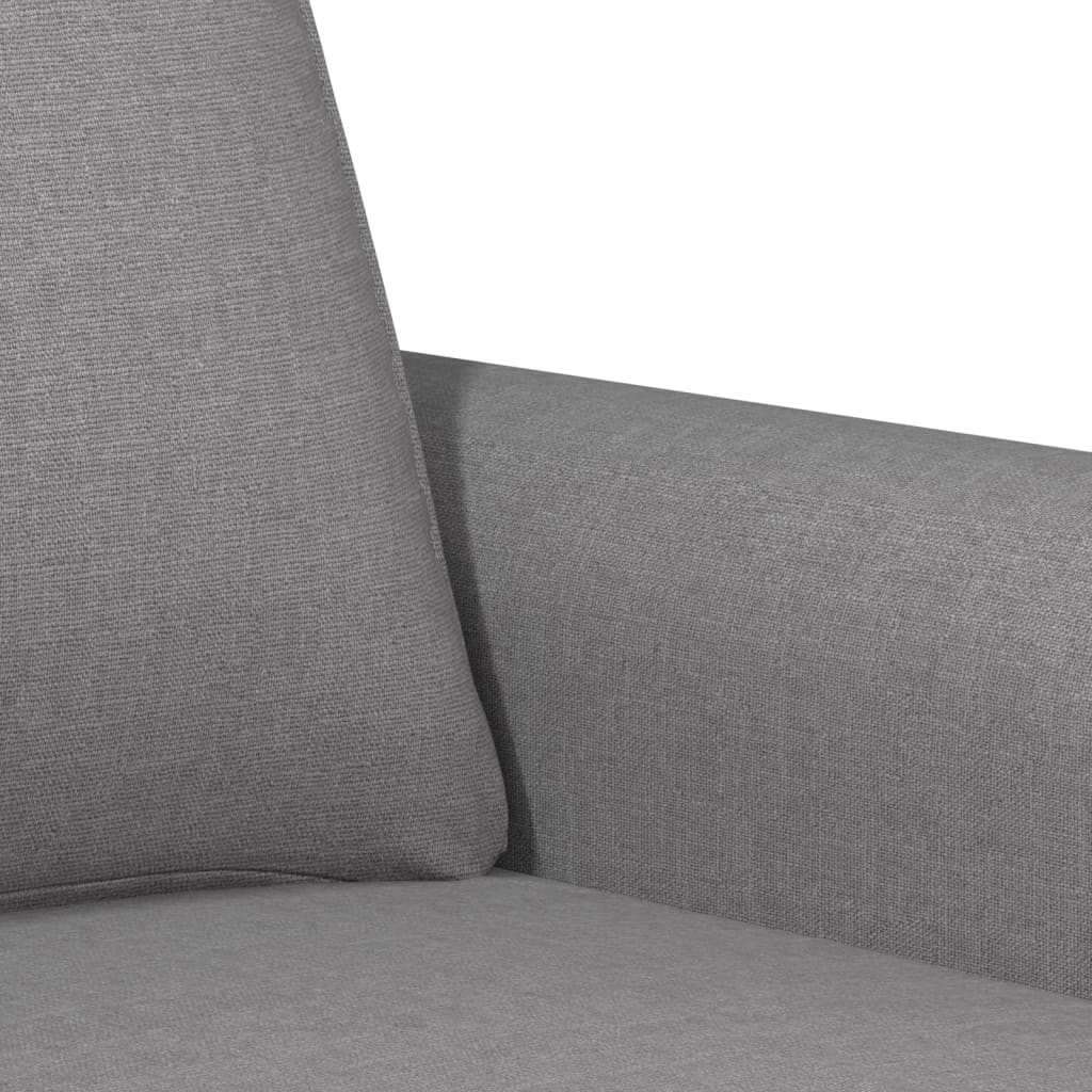 világosszürke szövet kanapéfotel 60 cm